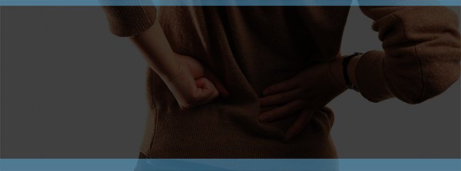 Disc herniation in the L5 to S1