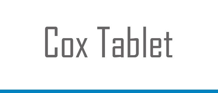 Cox Tablet