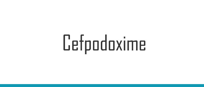 Cefpodoxime