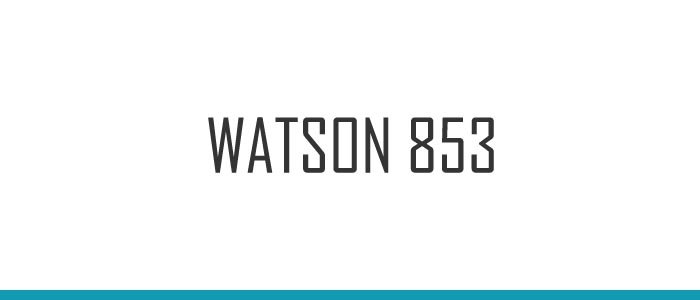 WATSON 853