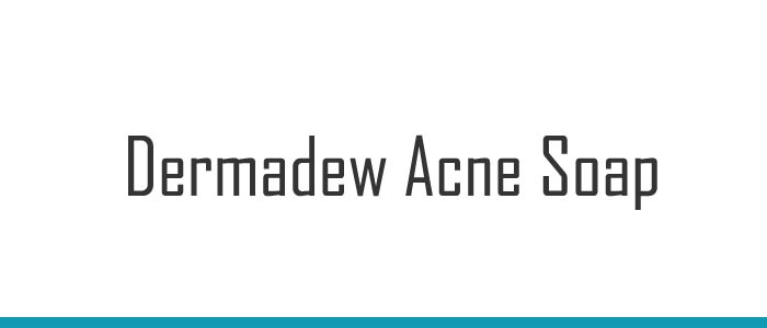 Dermadew Acne Soap