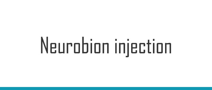 Neurobion injection