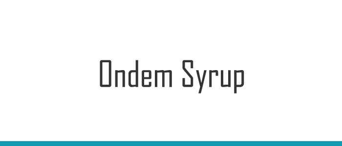 Ondem Syrup