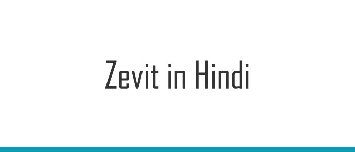 Zevit in Hindi