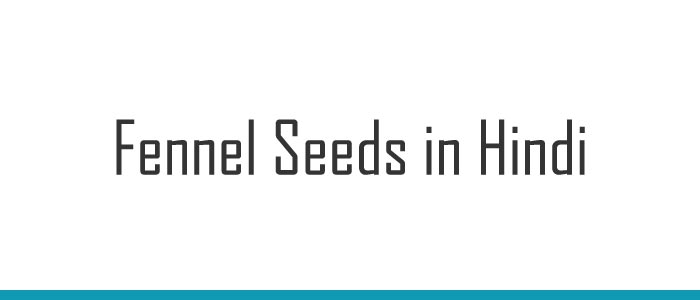 Fennel Seeds